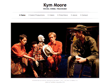 Tablet Screenshot of kymmoore.com